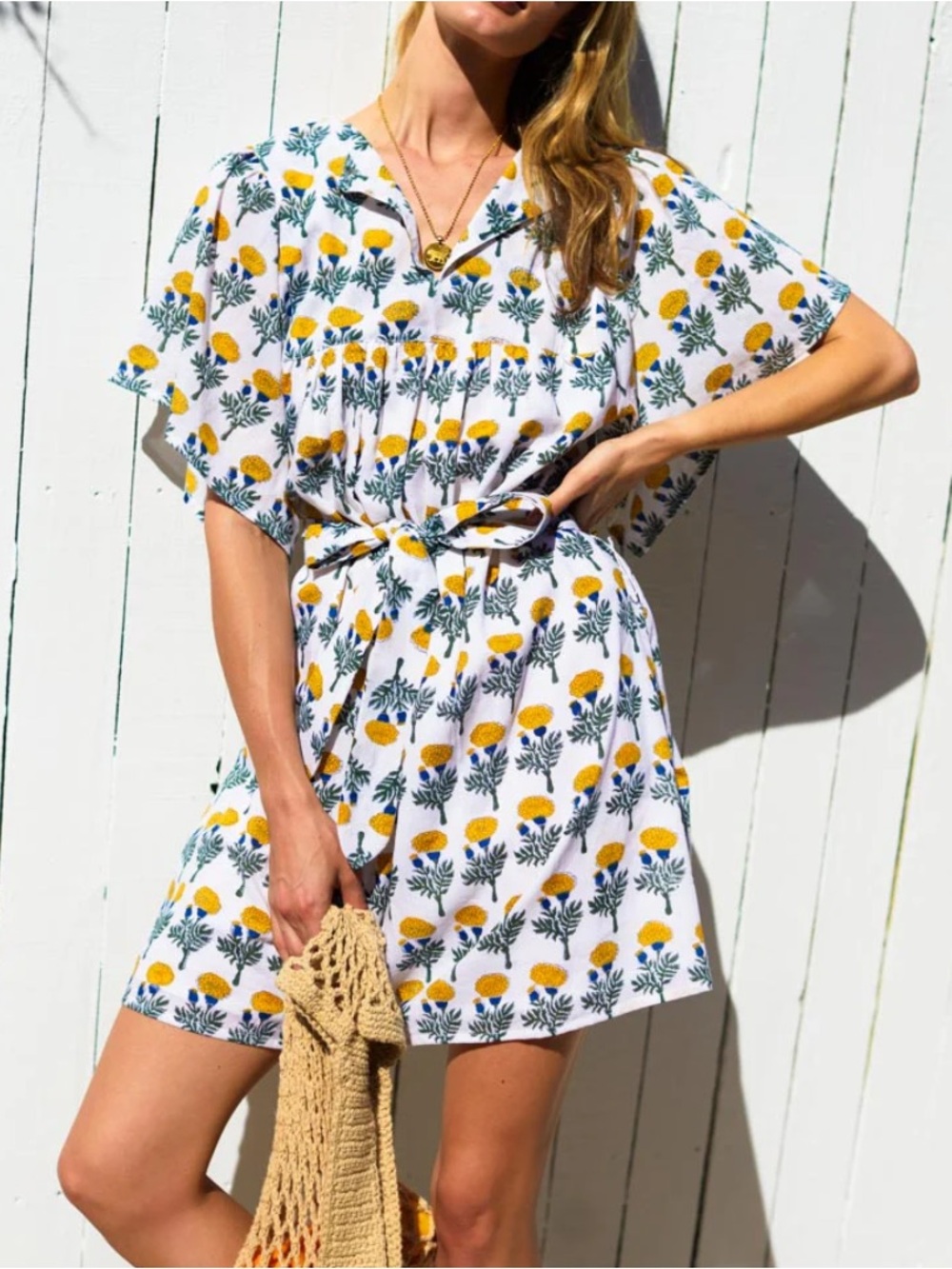 Emerson Fry India Collection Basalie Mini Dress